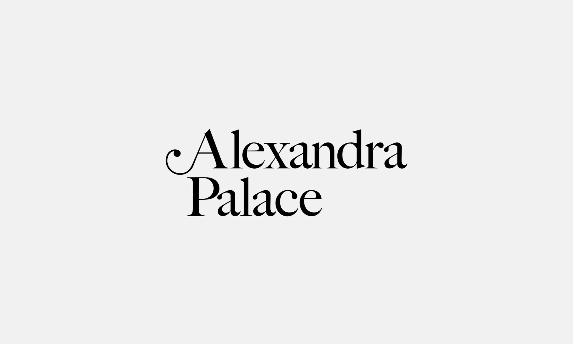 Alexandra Palace logo