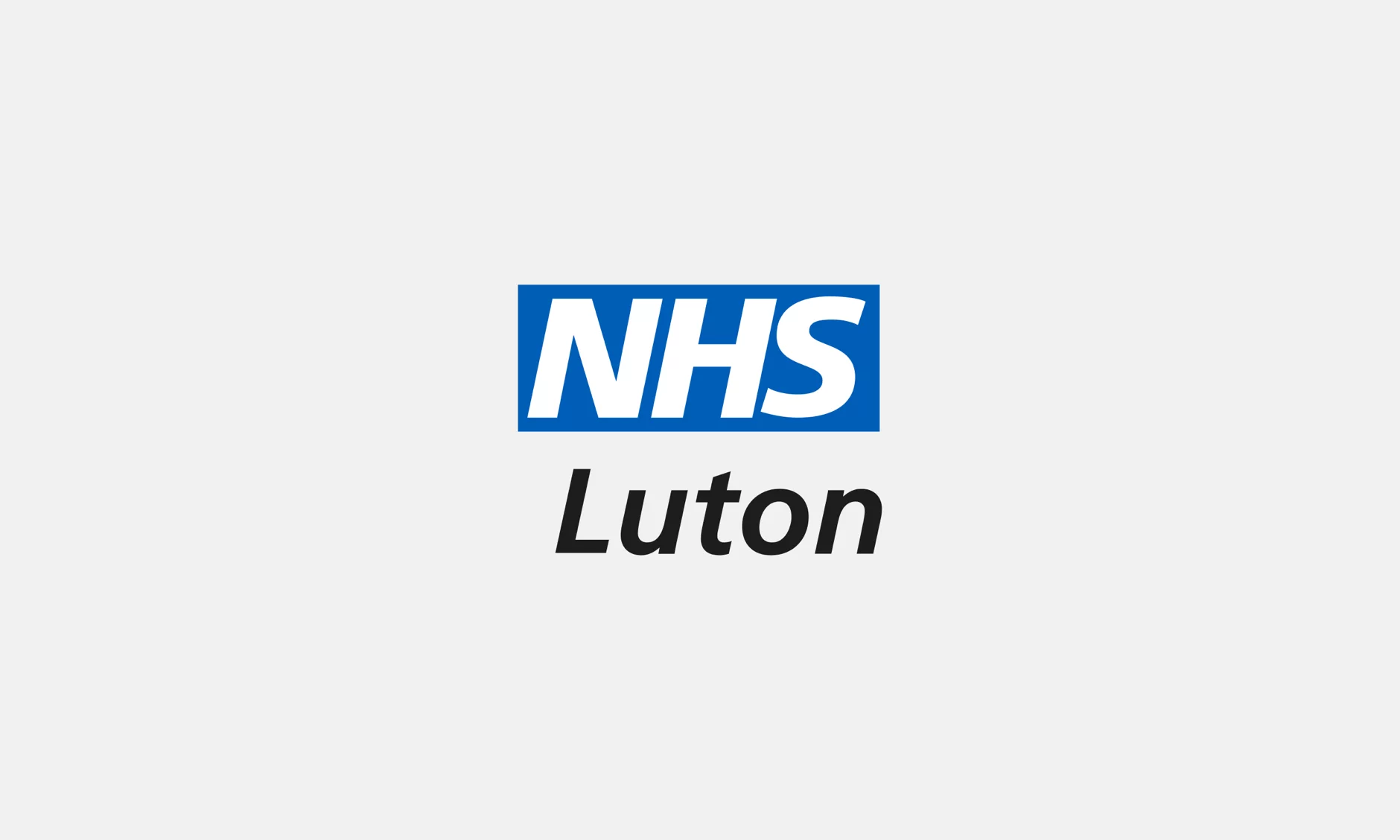 NHS Luton logo