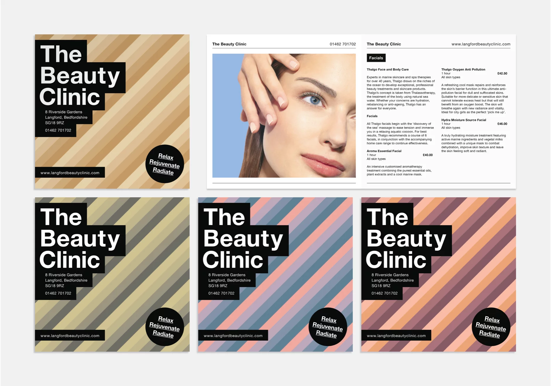 The Beauty Clinic brochure