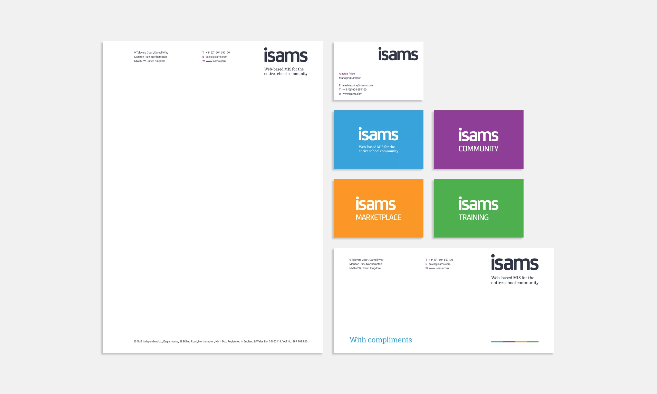 Stationery set for iSAMS